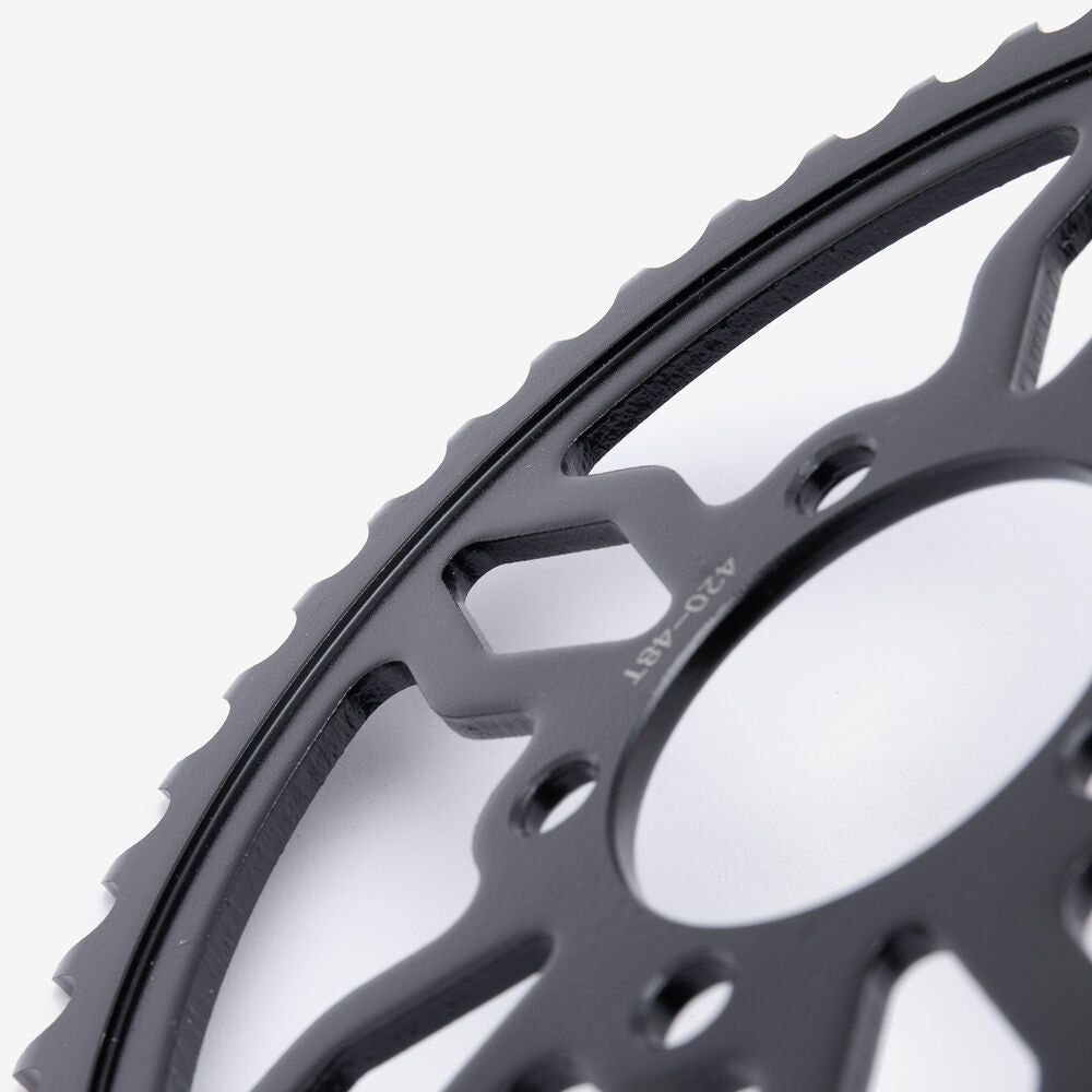 Rear Sprocket 420-48T Black