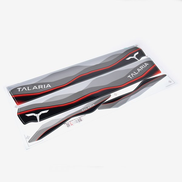 Graphics Kit for Talaria X3 (Grey/Red)