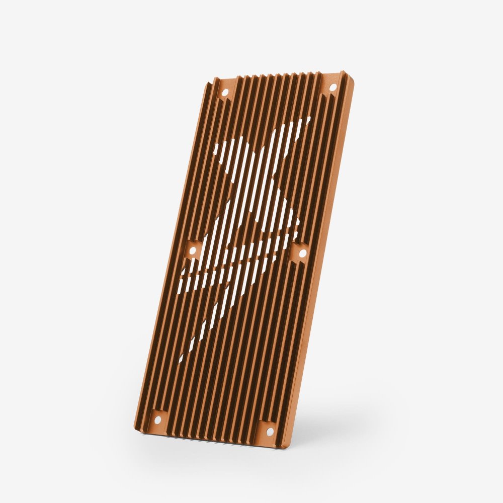 EBMX X-9000 Motor Controller Heat Sink version 2 Bronze Special Edition