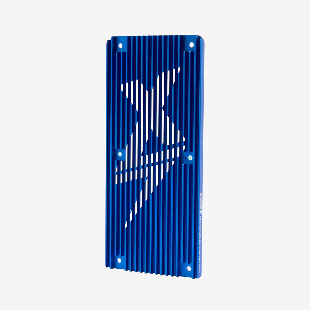 EBMX X-9000 Motor Controller Heat Sink version 3 Blue