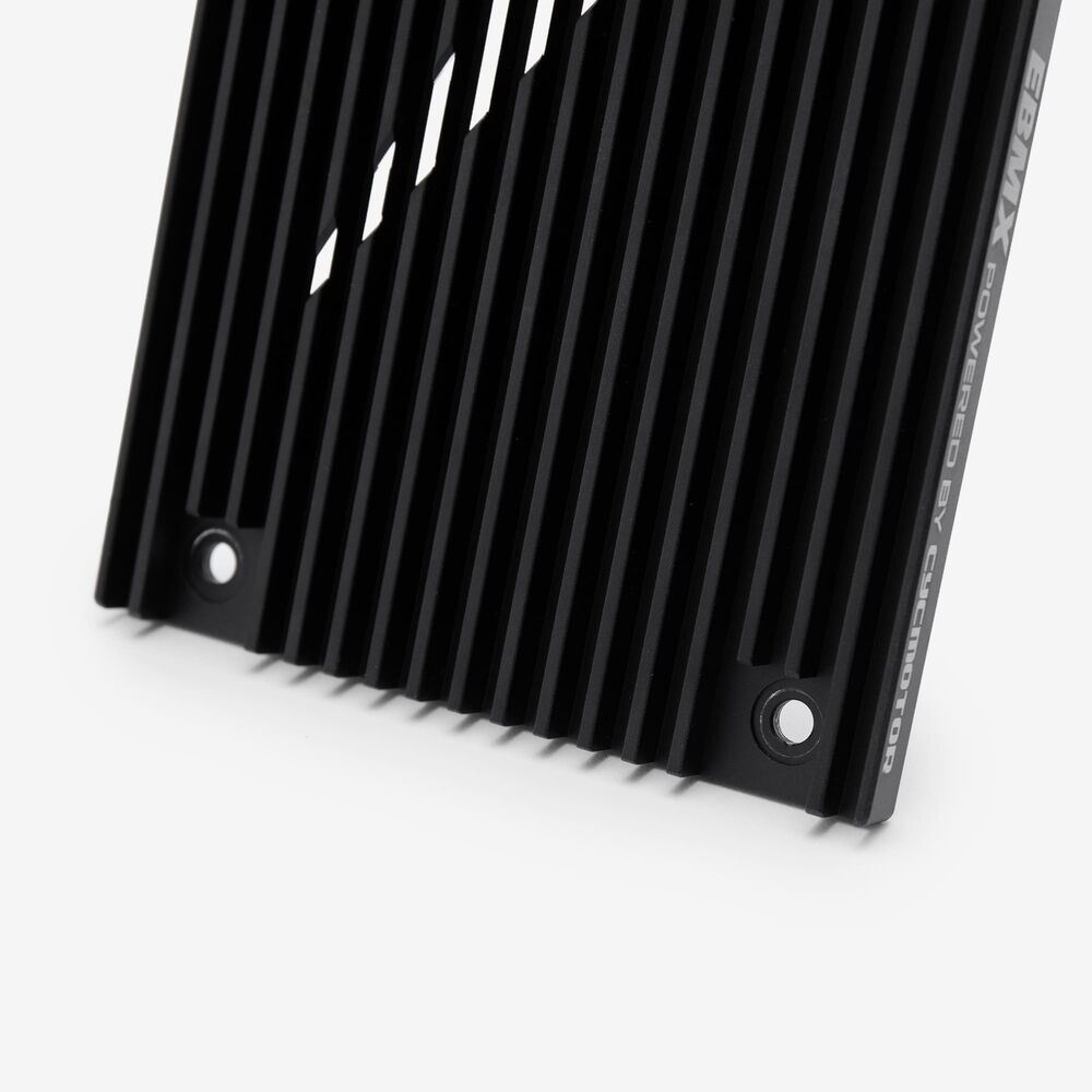 EBMX X-9000 Motor Controller Heat Sink version 3 Black
