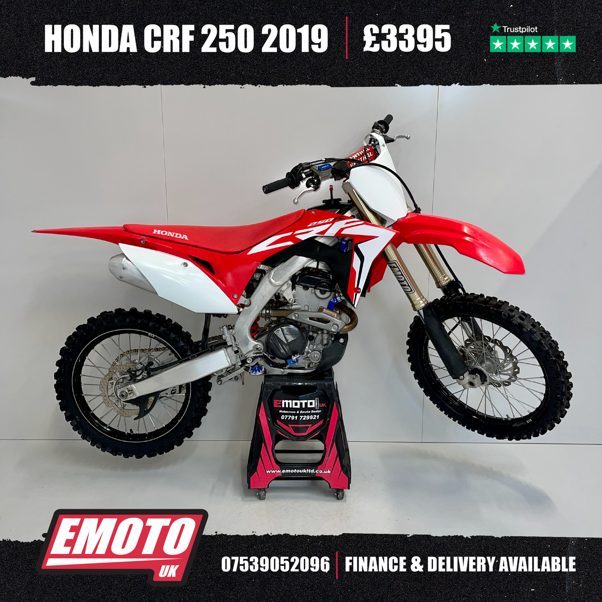 CRF 250 2019 – EmotoUK - Main Image