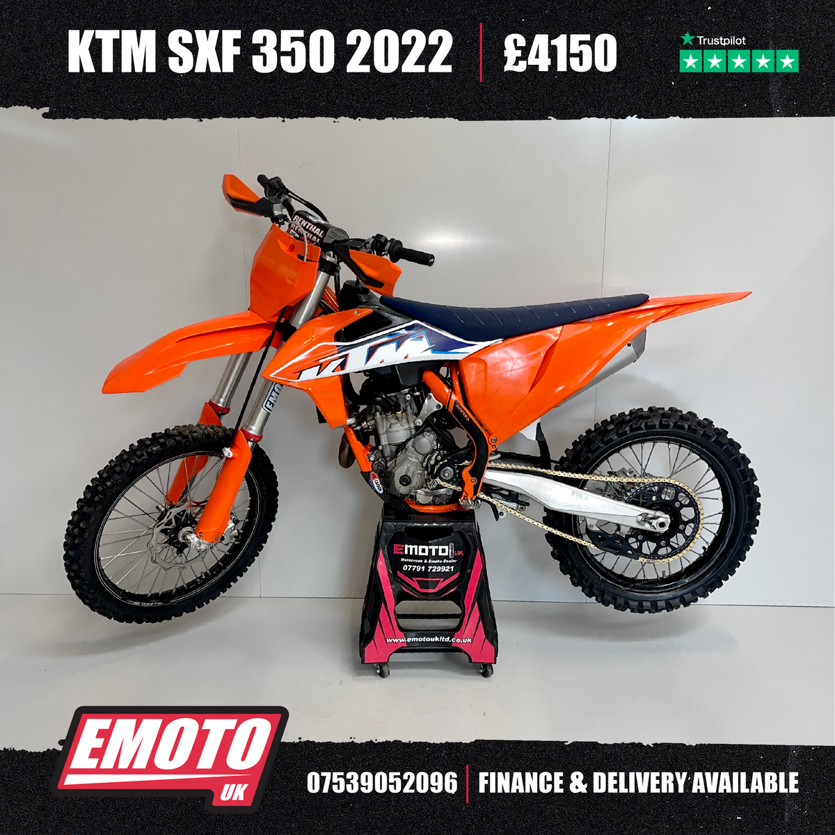 2022 SXF 350 – EmotoUK - Main Image