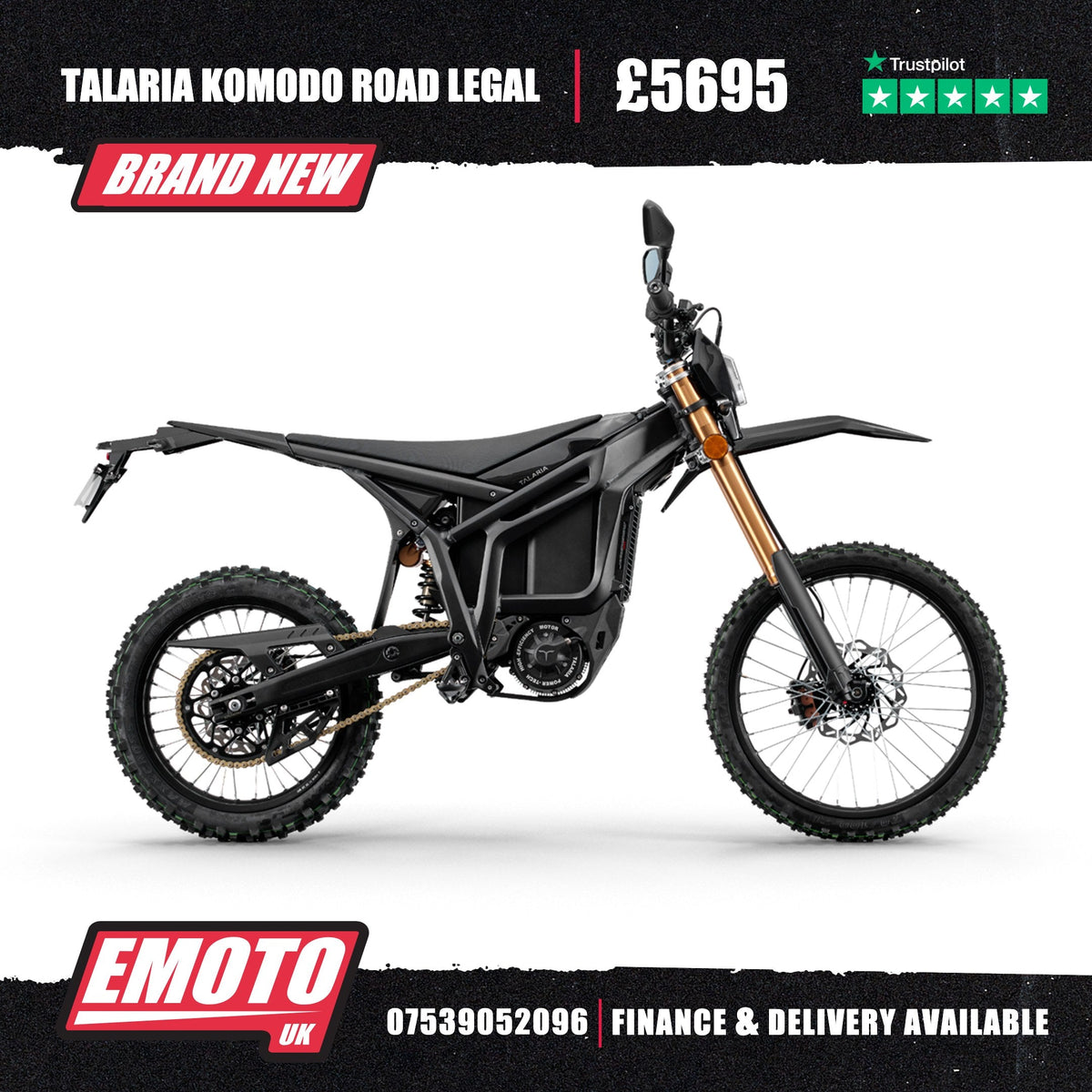 Komodo Road Legal L3E - Stealth Black