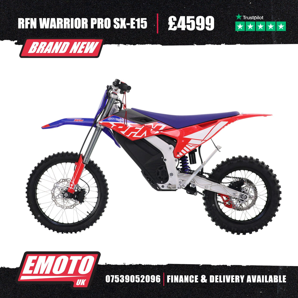 Warrior Pro SX-E15 - Red/Blue