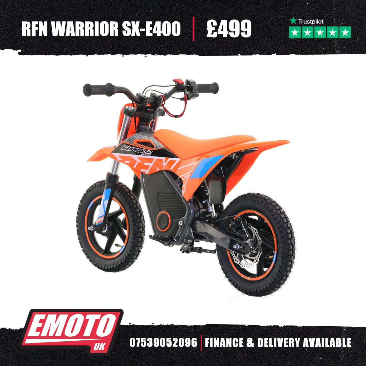 Warrior SX-E400 - Orange/Blue