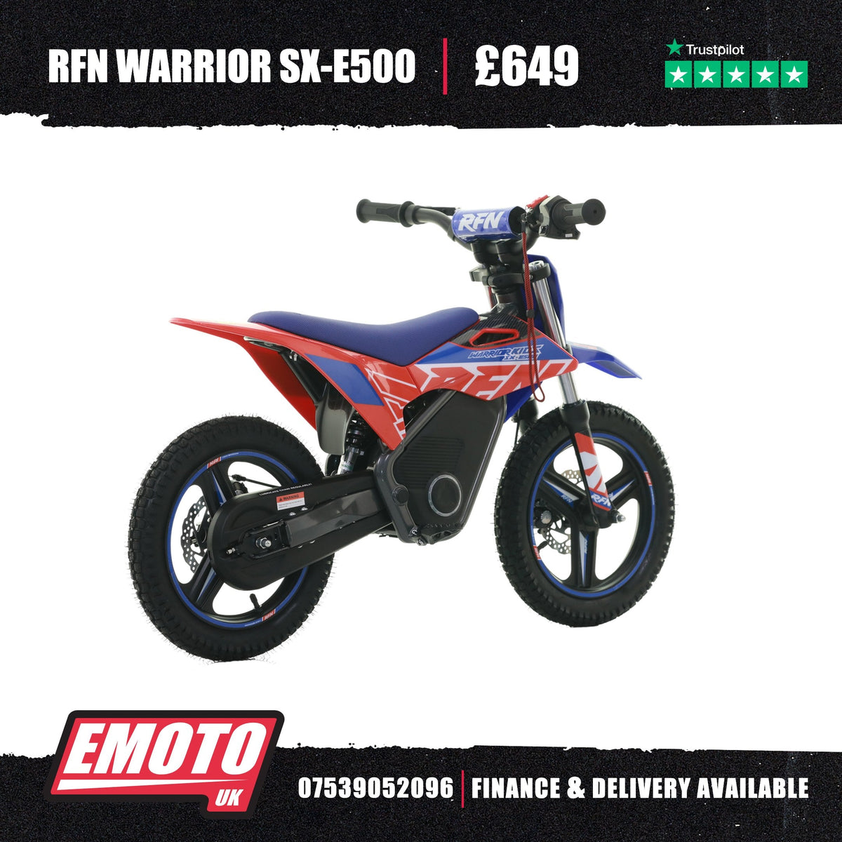 Warrior SX-E500 - Blue/Red