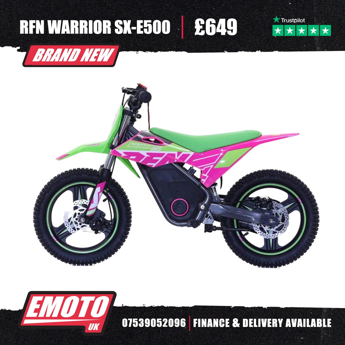 Warrior SX-E500 - Green/Pink
