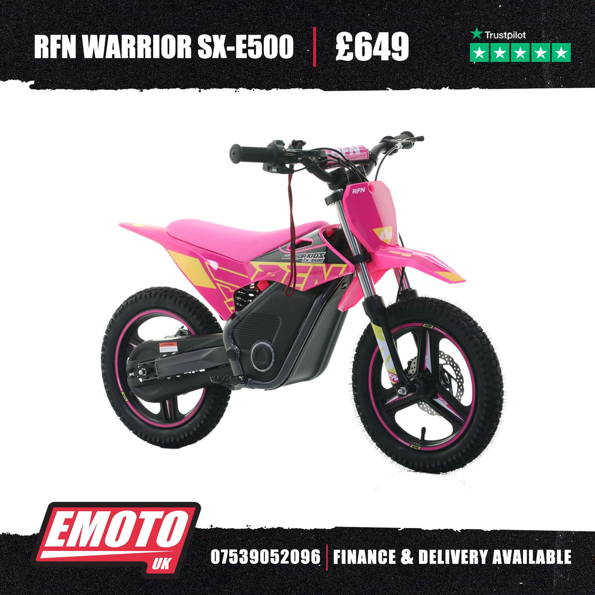 Warrior SX-E500 - Pink/Yellow