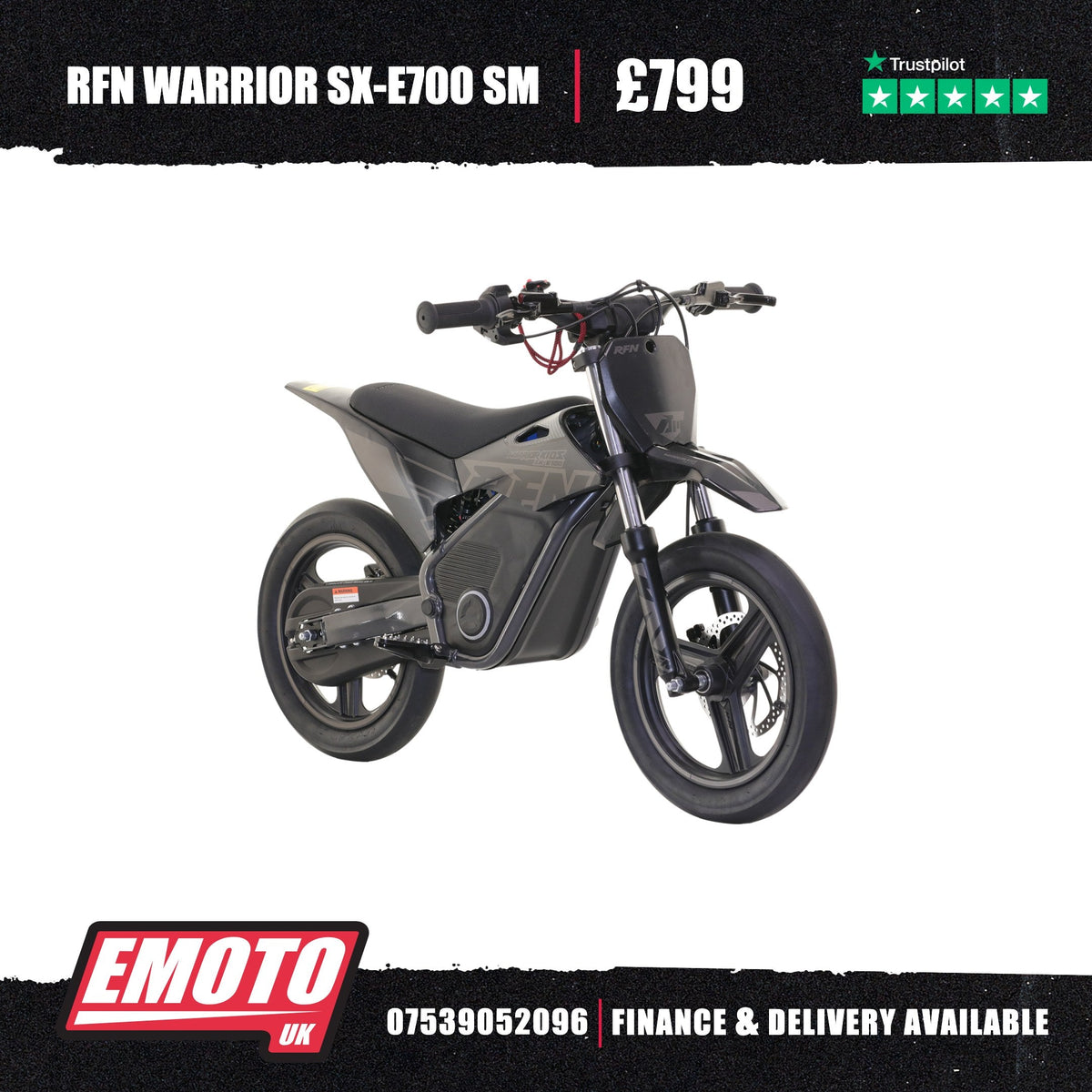 Warrior SX-E700 SM - Black/Grey