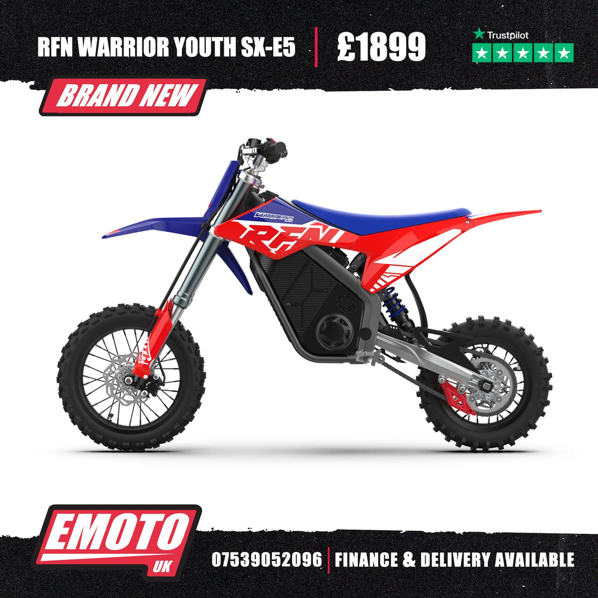 Warrior Youth SX-E5 - Red/Blue
