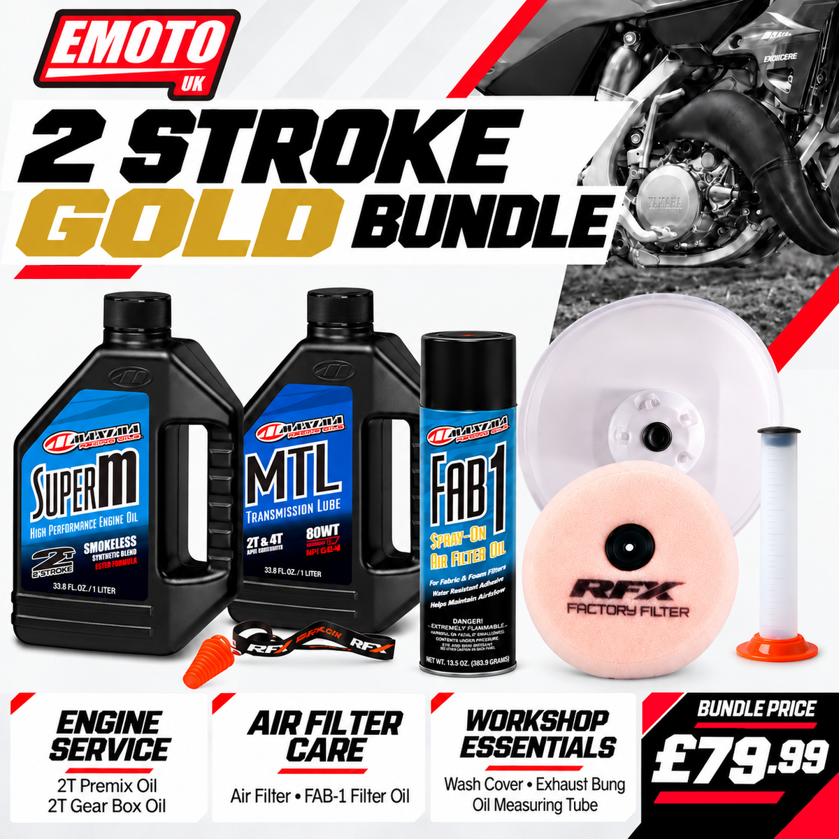2T Bike Bundle - Gold