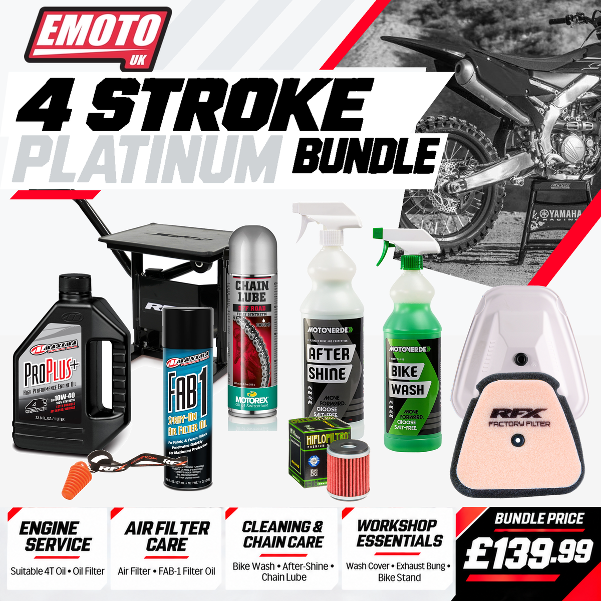 4T Bike Bundle - Platinum