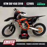 2018 SXF 450