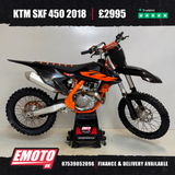 2018 SXF 450