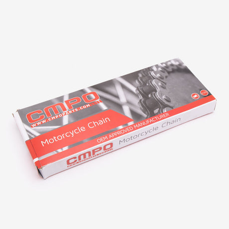 CMPO Motorcycle O-Ring Drive Chain 520-110 Black for Motorcycle