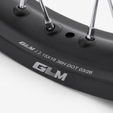 Black GLM Rear Wheel 18 x 2.15inch Black