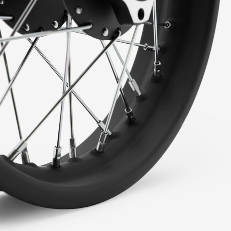 Black Rear Wheel 12 x 1.85 Black