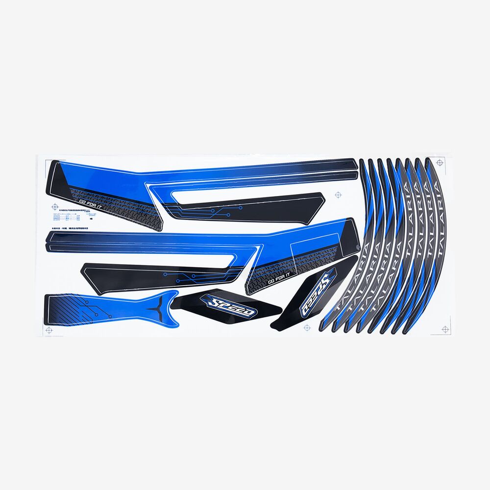 Talaria Blue Graphic Kit Long Tail