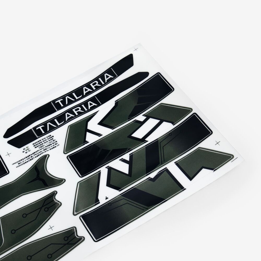 Talaria Dark Green Graphics Kit Long Tail