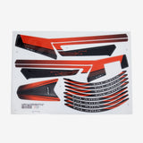 Talaria Orange Graphics Kit Long Tail