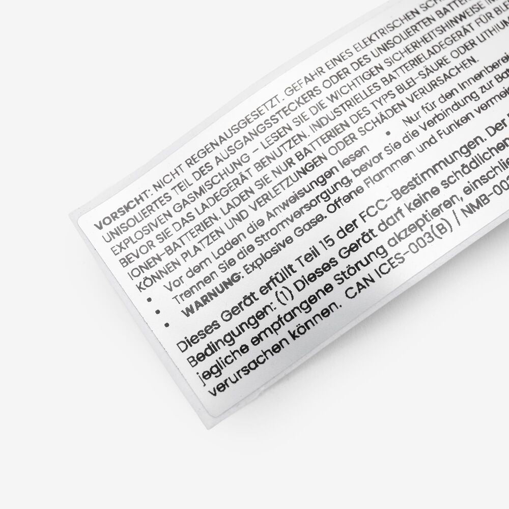 German Charger Stickers