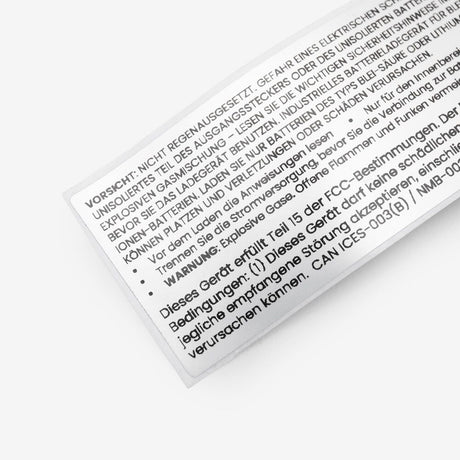 German Charger Stickers