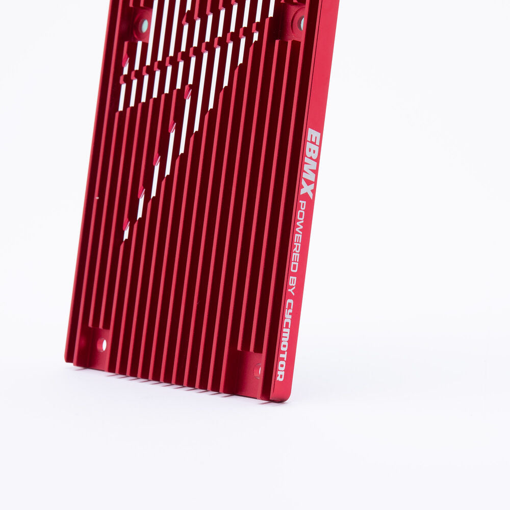 EBMX X-9000 Motor Controller Heat Sink version 3 Red