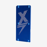 EBMX X-9000 Motor Controller Heat Sink version 3 Blue