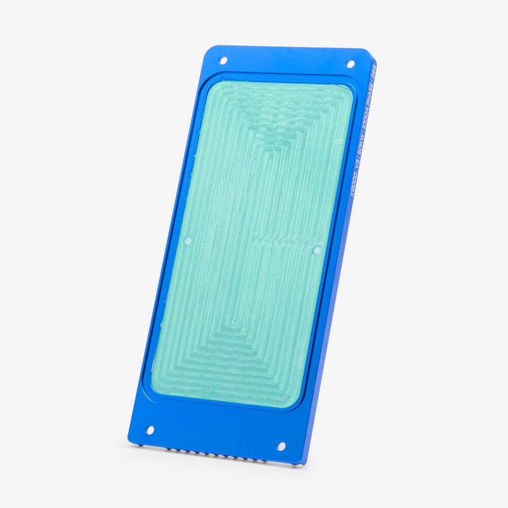 EBMX X-9000 Motor Controller Heat Sink version 3 Blue