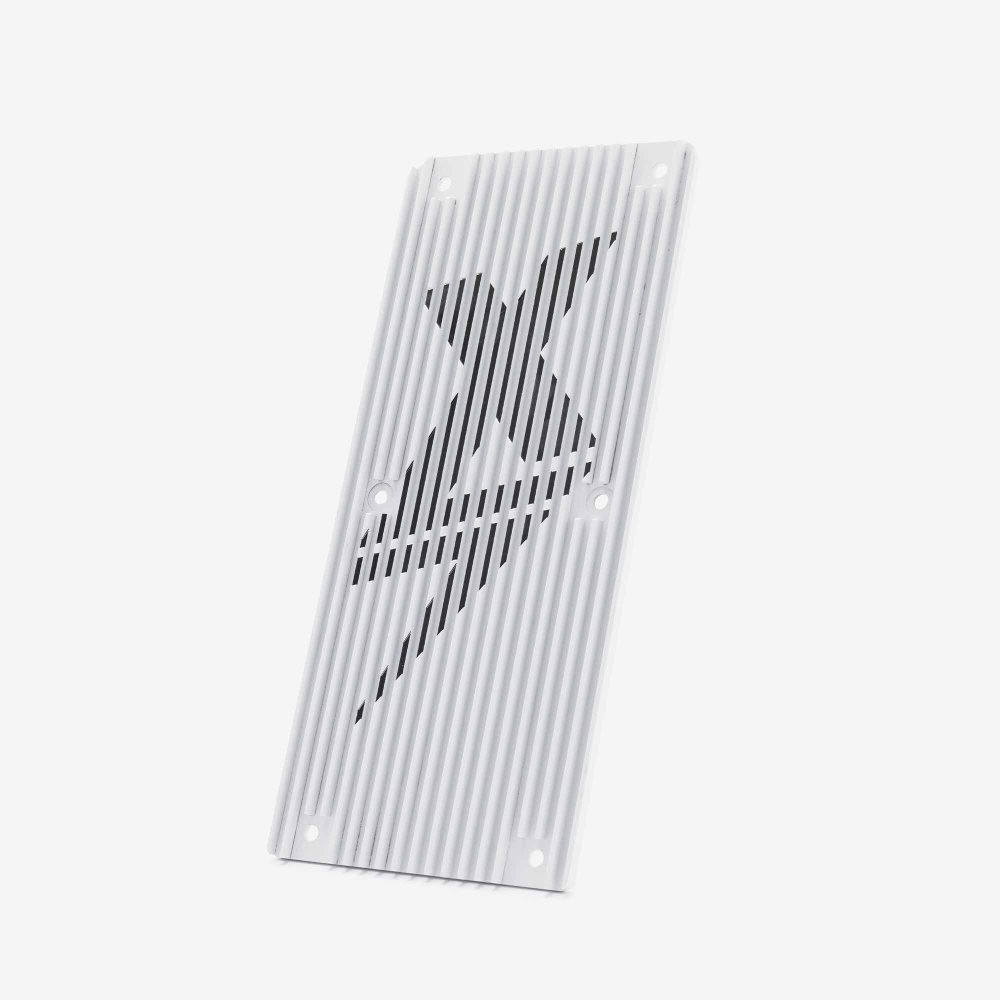 EBMX X-9000 Motor Controller Heat Sink version 3 White