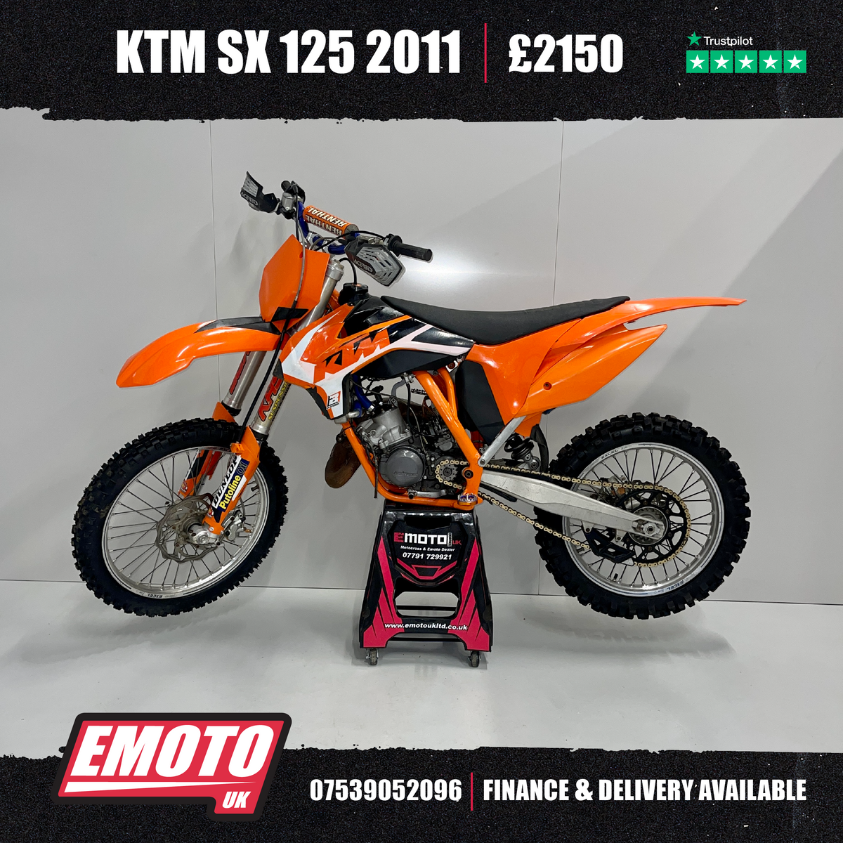2011 SX 125 – EmotoUK - Main Image