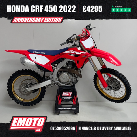 2022 CRF 450 -  Anniversary Edition