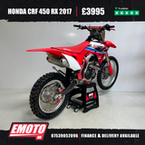2017 CRF 450 RX