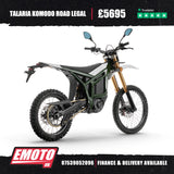 Komodo Road Legal L3E - Chrome Green