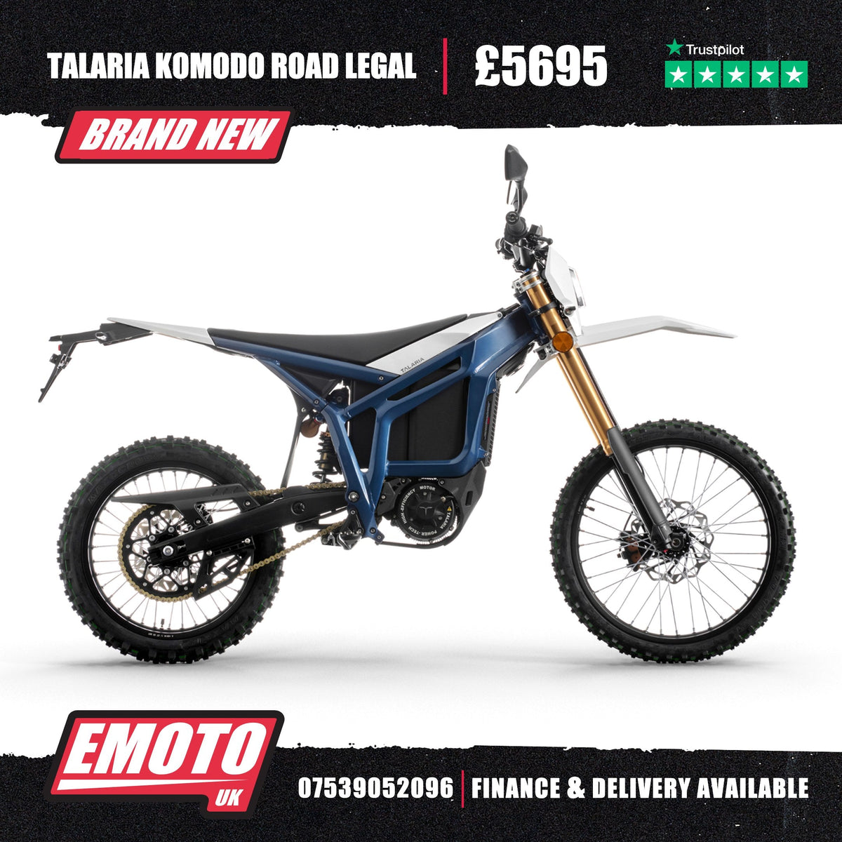 Komodo Road Legal L3E - Kylin Blue