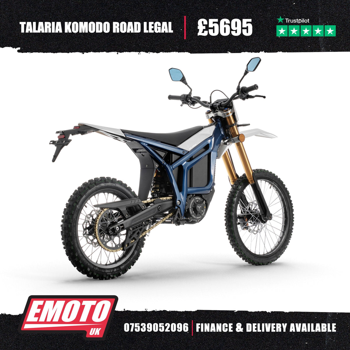 Komodo Road Legal L3E - Kylin Blue