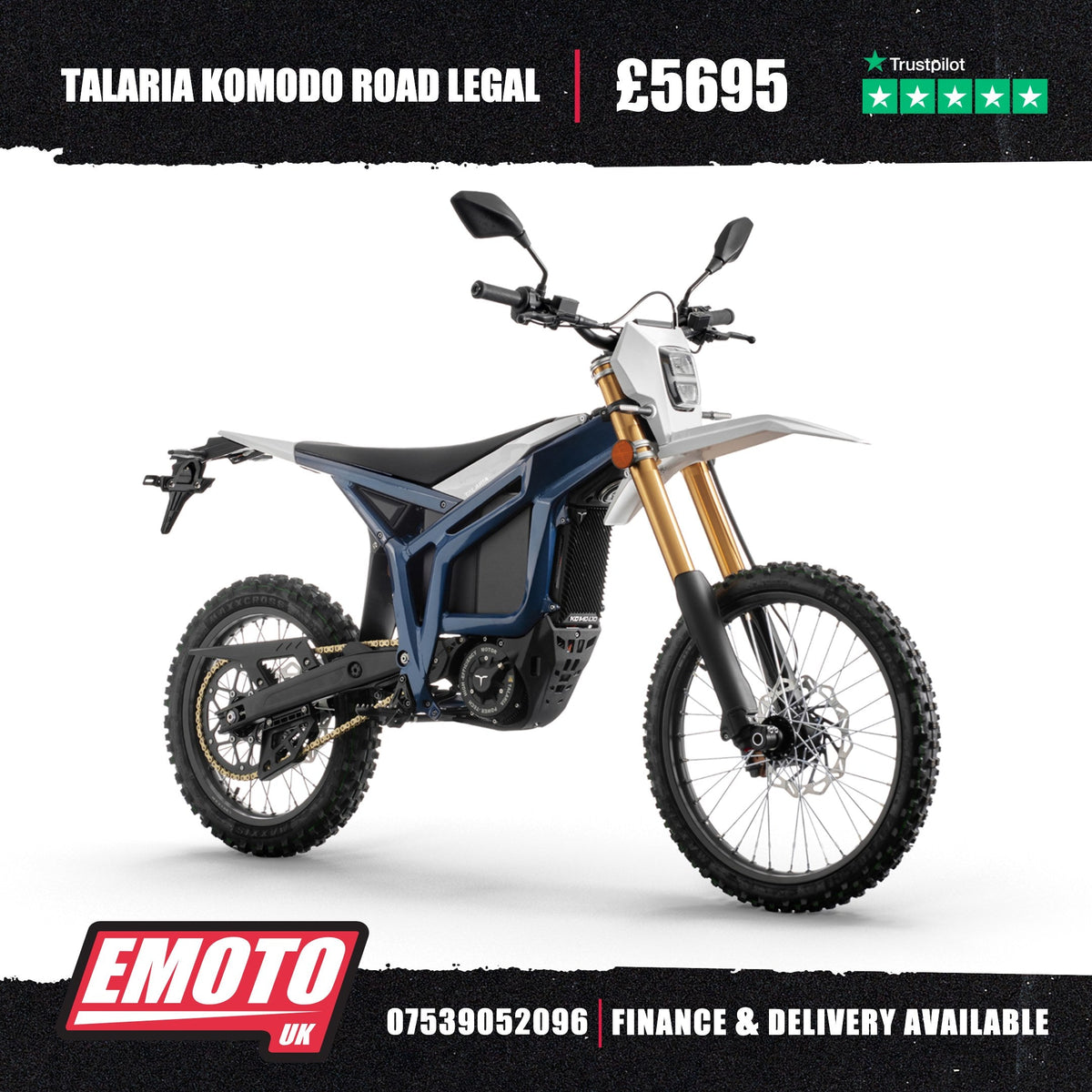 Komodo Road Legal L3E - Kylin Blue