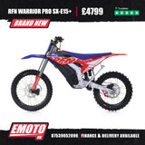 Warrior Pro SX-E15+ - Red/Blue