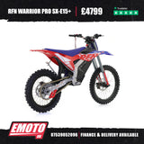 Warrior Pro SX-E15+ - Red/Blue