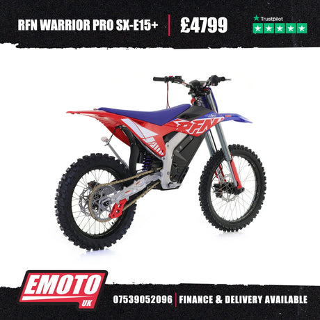 Warrior Pro SX-E15+ - Red/Blue