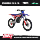 Warrior Pro SX-E15+ - Red/Blue