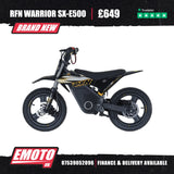 Warrior SX-E500 - Black/Gold