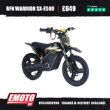 Warrior SX-E500 - Black/Gold