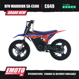 Warrior SX-E500 - Blue/Red
