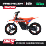 Warrior SX-E500 - Orange/Blue