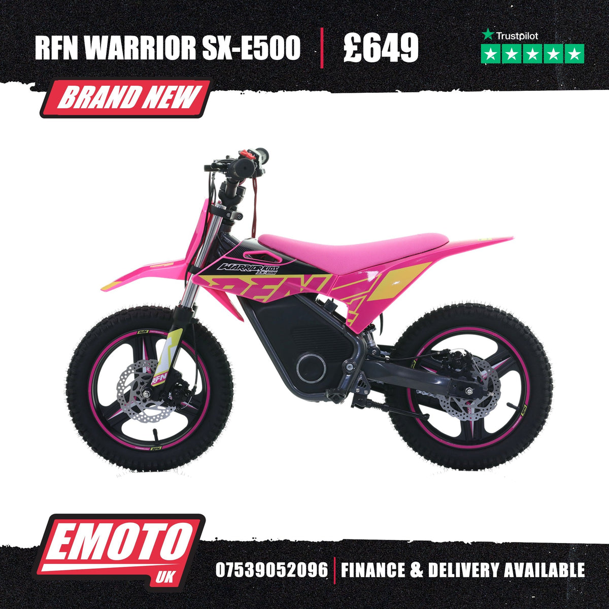 Warrior SX-E500 - Pink/Yellow