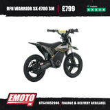 Warrior SX-E700 SM - Black/Gold