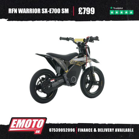 Warrior SX-E700 SM - Black/Gold