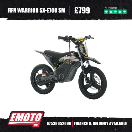 Warrior SX-E700 SM - Black/Gold